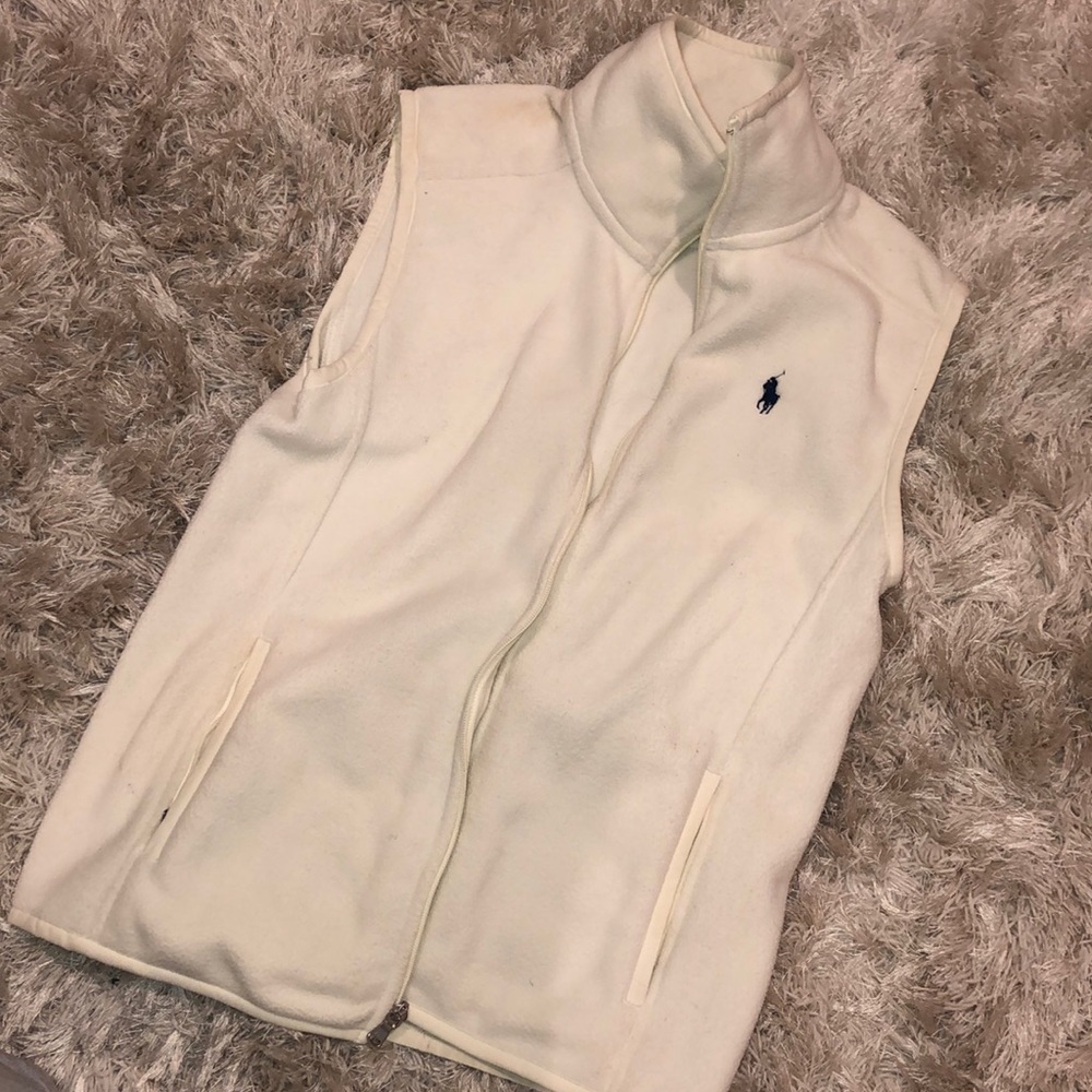 White Polo Vest
